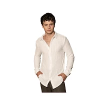 Campus Sutra Men's Cloud-Lined Textured Shirt