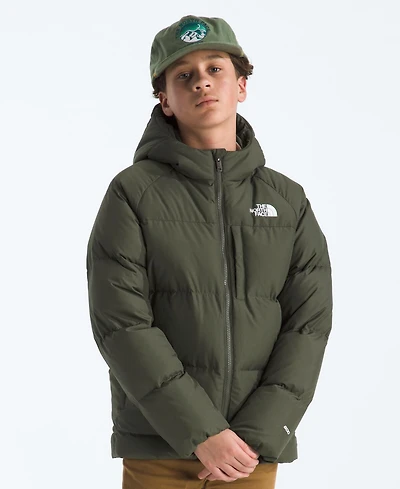 The North Face Big Boys Down Hooded Jacket