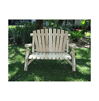 Contoured Comfort Cedar Log 4ft Love Seat