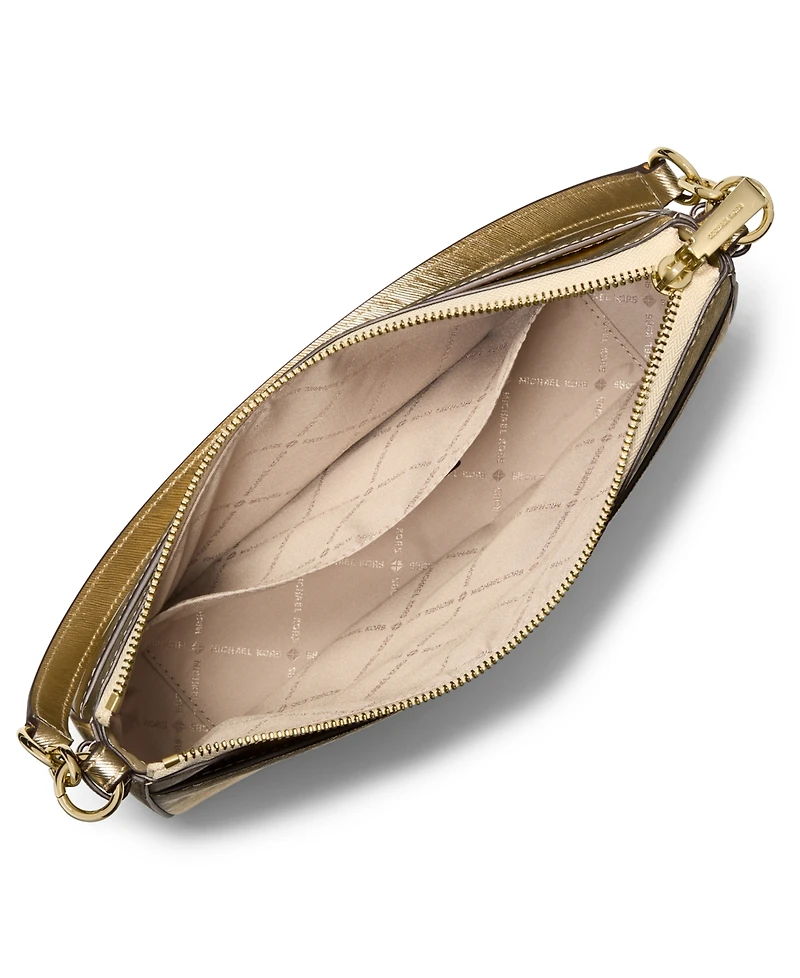 Michael Kors Jet Set Top Zip Pouchette Crossbody Bag