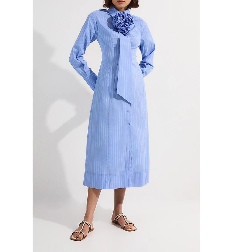 Karen Millen Woven Shirt Midi Dress