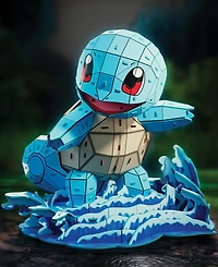 Pokemon Squirtle 3D Model Kit Kanto Starter Collection, 180 Pieces