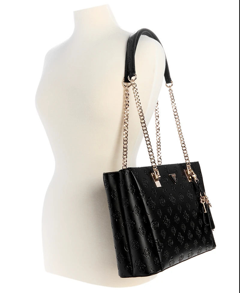Guess Women's Tisha 3 Compartment Tote Bag