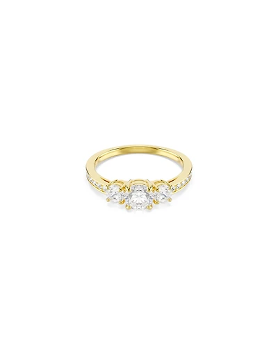 Swarovski Stilla Attract Gold-Tone Plated Ring