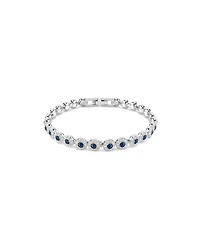 Swaroski Una Angelic Rhodium Plated Tennis Bracelet
