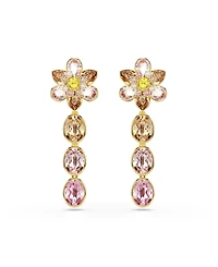 Swarovski Idyllia Gold-Tone Plated Drop Earrings