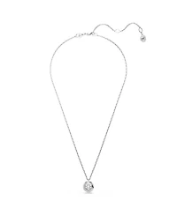 Swarovski Dextera Rhodium Plated Pendant Necklace