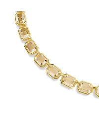 Swarovski Millenia Gold-Tone Plated Tennis Necklace