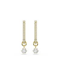 Swarovski Constella Gold-Tone Plated Drop Earrings