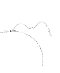 Swarovski Matrix Rhodium Plated Pendant Necklace