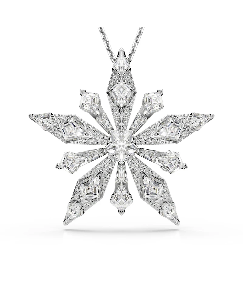 Swarovski Idyllia Rhodium Plated Pendant Necklace