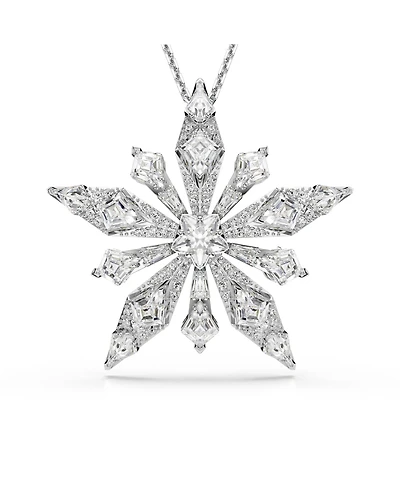 Swarovski Idyllia Rhodium Plated Pendant Necklace