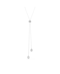 Swarovski Una Angelic Rhodium Plated Y Pendant Necklace