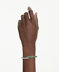 Swaroski Matrix Rhodium Plated Bangle