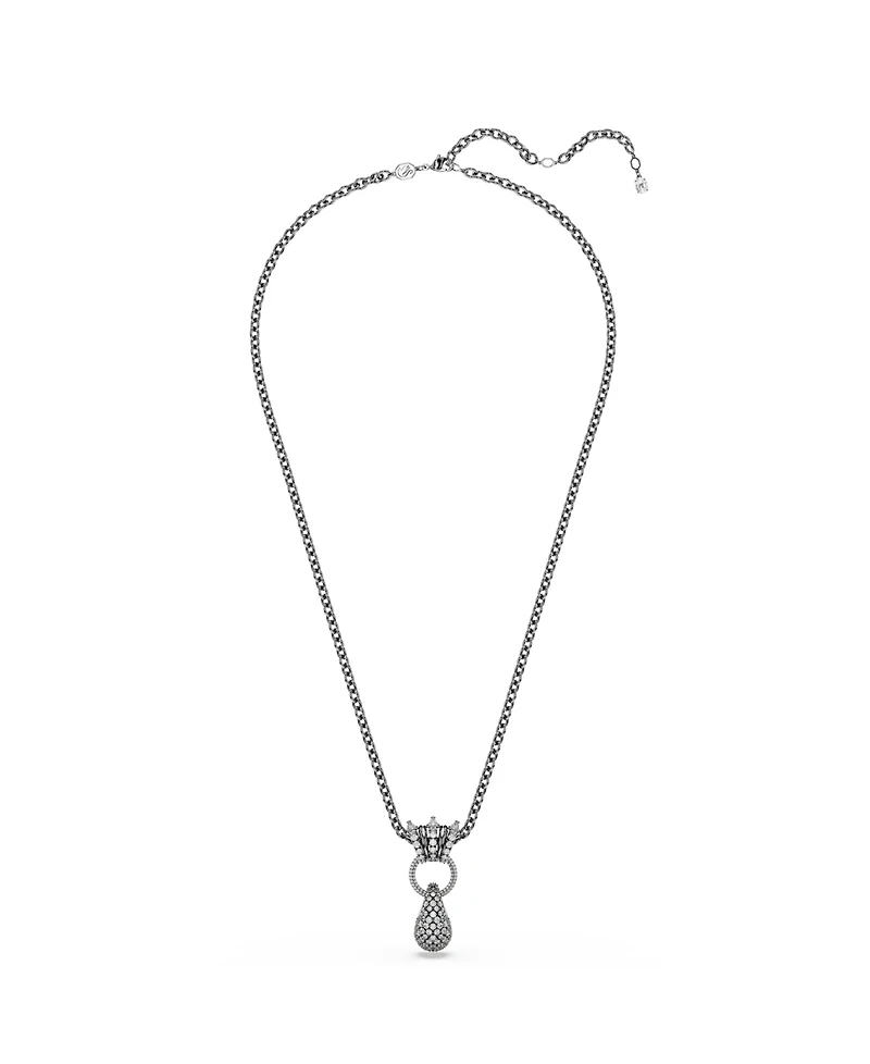 Swarovski Sublima Ruthenium Plated Pendant Necklace