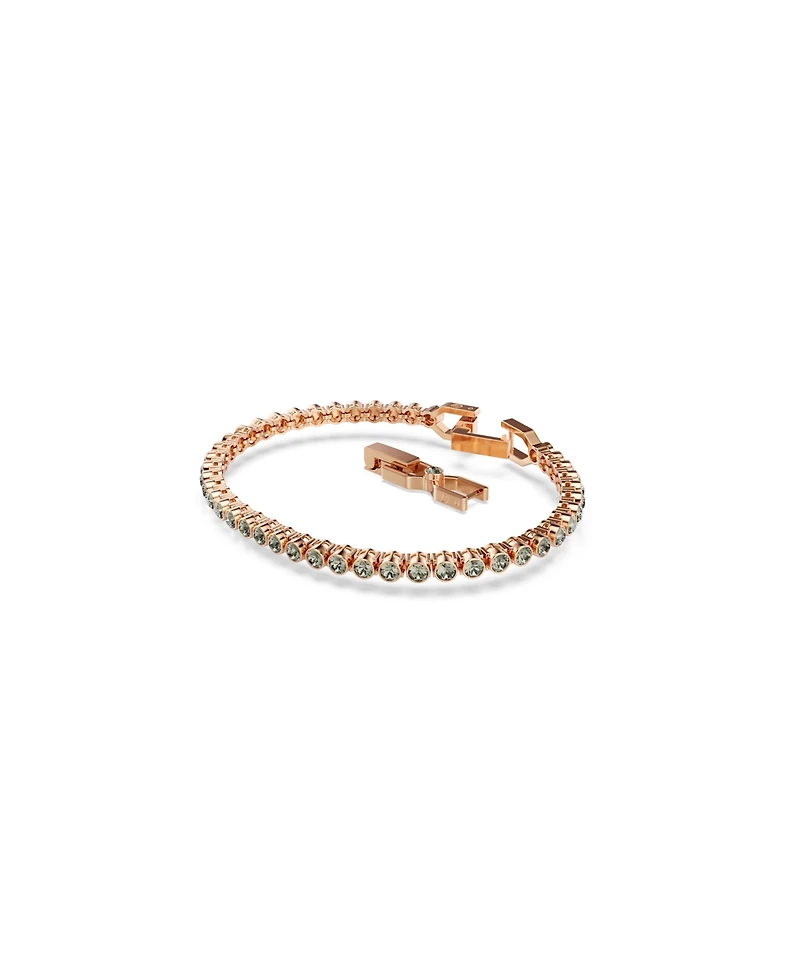 Swaroski Imber Emily Rose Gold-Tone Plated Tennis Bracelet
