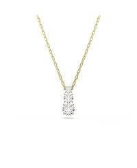 Swarovski Stilla Attract Gold-Tone Plated Pendant Necklace