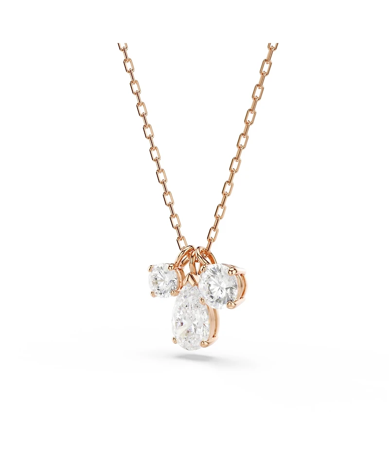 Swarovski Mesmera Rose Gold-Tone Plated Pendant Necklace