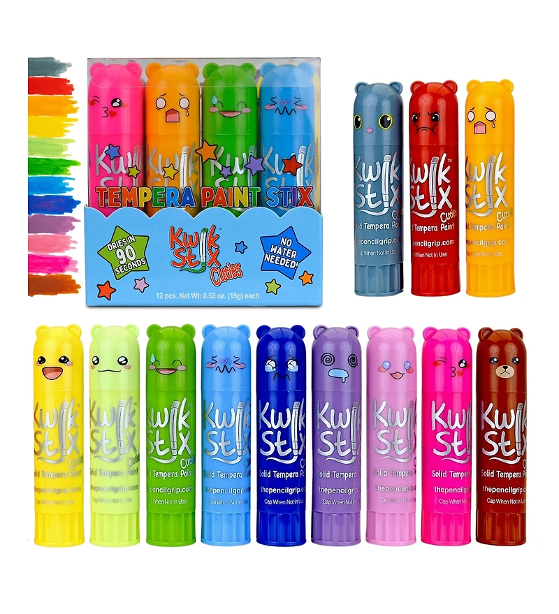 Kwik Stix Cuties, Set of 12 Colors