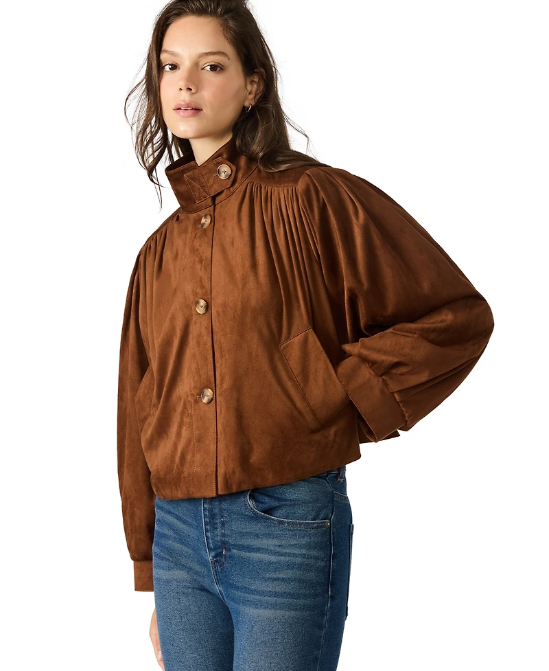 Steve Madden Women's Deirdra High Collar Jacket