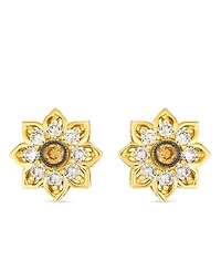 Le Vian Nude and Chocolate Diamond Stud Earrings (0.48 ct. t.w.) in 14K Honey Gold