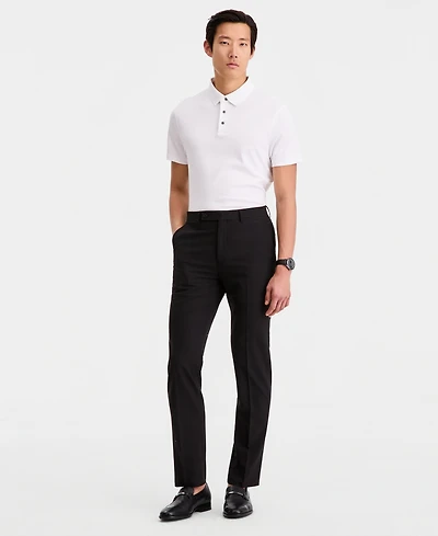 Calvin Klein Men's Slim-Fit Solid Dress Pants