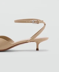 Mango Women's Lace-Up High Heel Shoes
