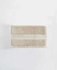 Calvin Klein Iconic Cotton Jacquard Washcloth, 13" x