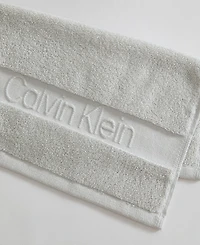 Calvin Klein Iconic Cotton Jacquard Washcloth, 13" x