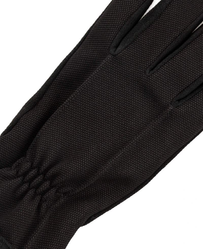 Isotoner Signature Men's Tech Stretch Fleece Palm Gloves