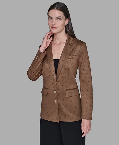 Karl Lagerfeld Paris Women's Long Sleeves Blazer