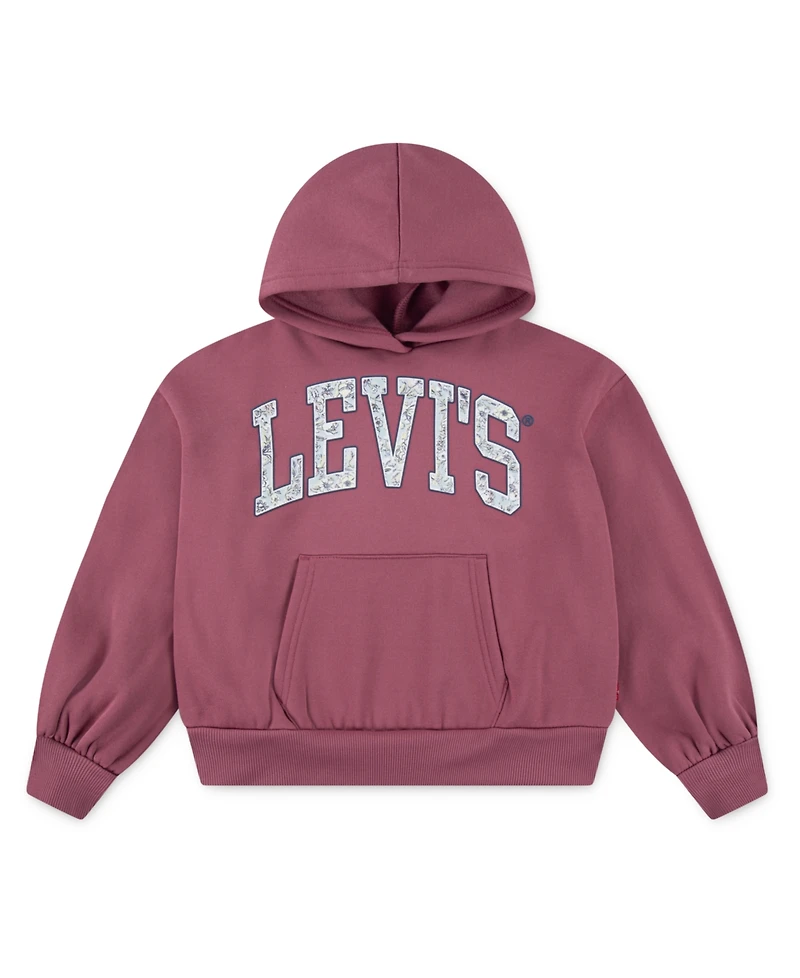 Levi's Big Girls Collegiate Oversized Pullover Hoodie