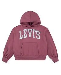 Levi's Big Girls Collegiate Oversized Pullover Hoodie