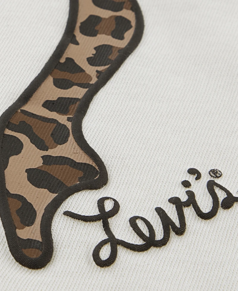 Levi's Toddler Girls 3-Piece Sherpa Vest, Top and Jeans Set