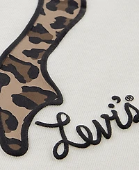 Levi's Little Girls 3-Piece Sherpa Vest, Top and Jeans Set