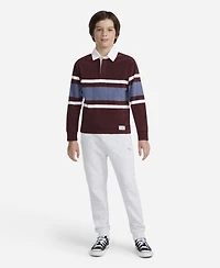 abercrombie kids Boys Long Sleeve Rugby Polo Shirt
