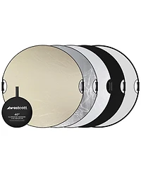 Westcott Illuminator 40" QuickGrip 5-In-1 Reflector