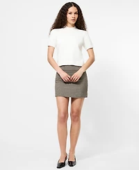 French Connection Women's Mock Neck Sweater