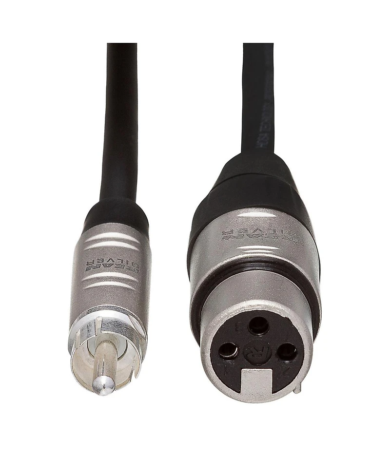 Hosa Technology Pro Unbalanced Interconnect, Rean XLR3F to Rca, 3 ft