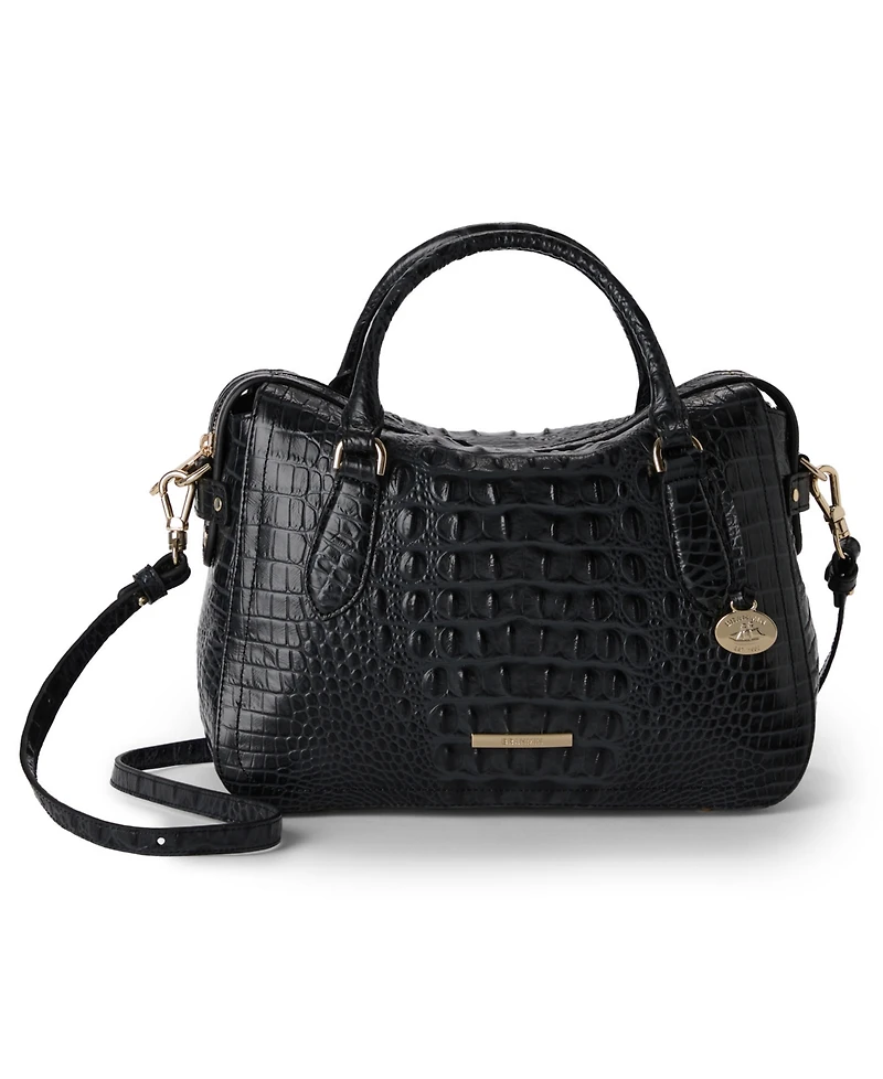 Brahmin Micaela Alden Road Satchel Handbag