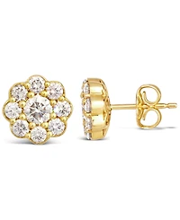 Le Vian Nude Diamond Flower Stud Earrings (1 ct. t.w.) in 14k Rose Gold