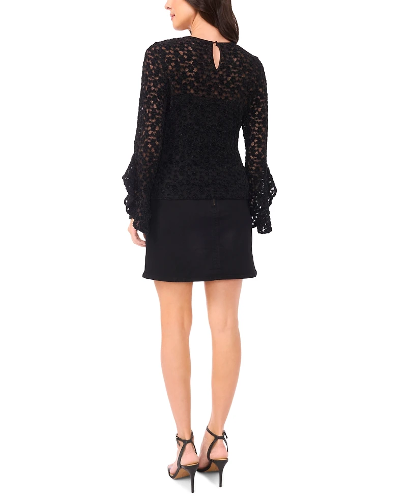 Vince Camuto Women's Ruffle Detail Top