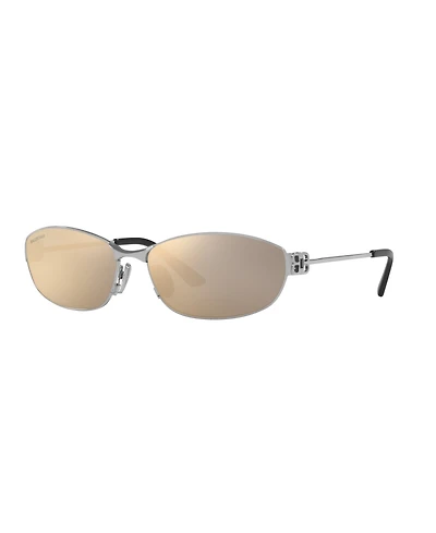 Balenciaga Unisex Rectangle Sunglasses, BB0336S 6E000342