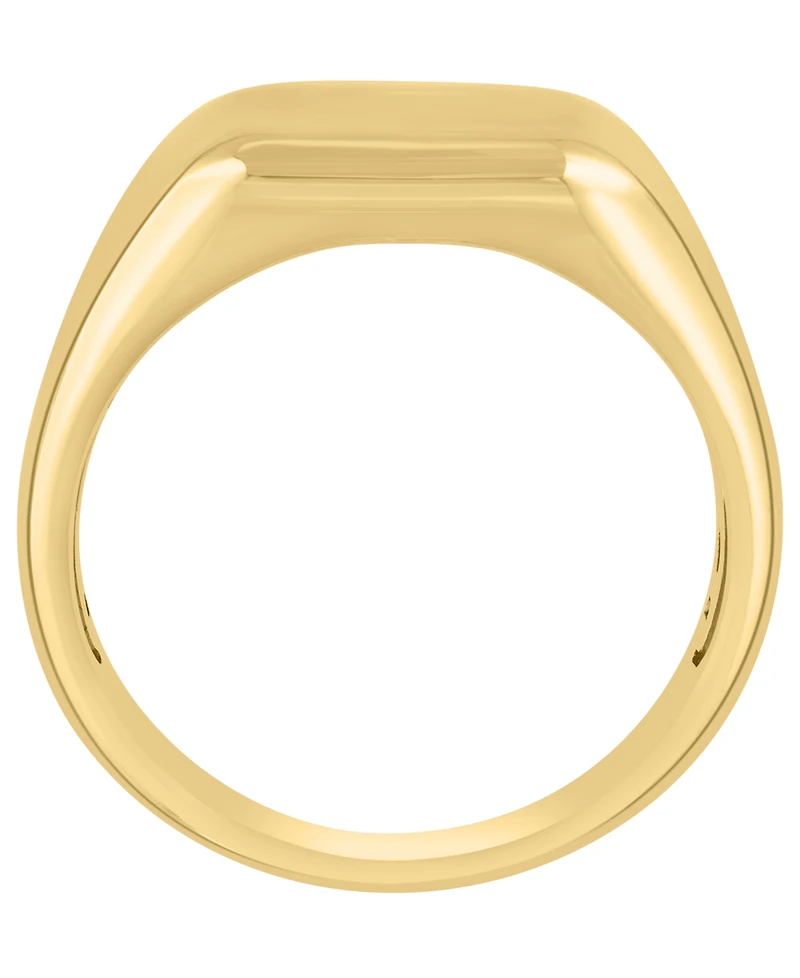 Effy Collection Men's 14K Gold Plated Sterling Silver Ring