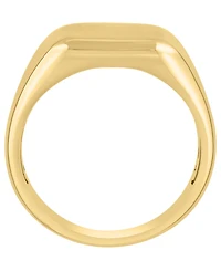 Effy Collection Men's 14K Gold Plated Sterling Silver Ring
