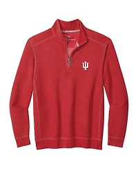 Tommy Bahama Men's Crimson Indiana Hoosiers Montego Bay Half-Zip Jacket