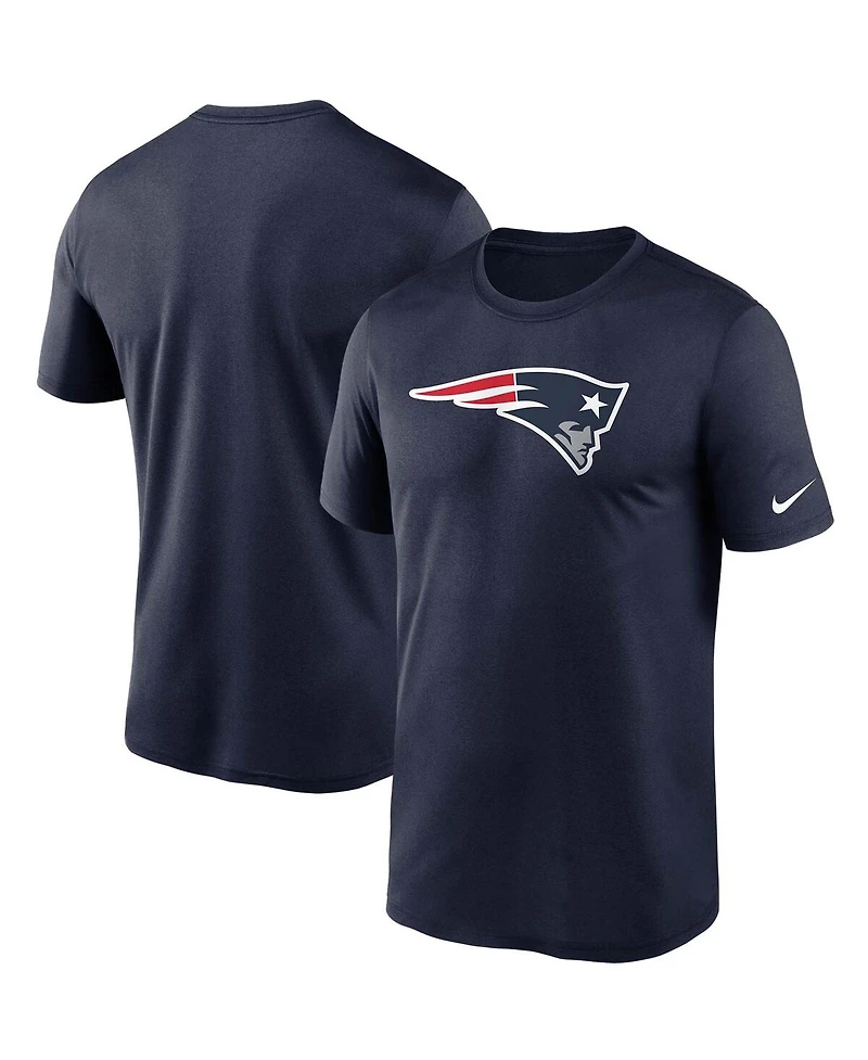 Nike Men's Navy New England Patriots Logo Essential Legend Performance T-Shirt