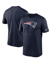 Nike Men's Navy New England Patriots Logo Essential Legend Performance T-Shirt