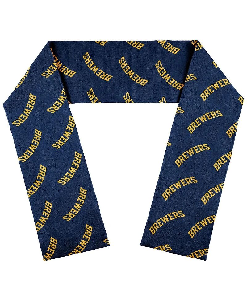 Wear by Erin Andrews Milwaukee Brewers Team Wordmark Scarf