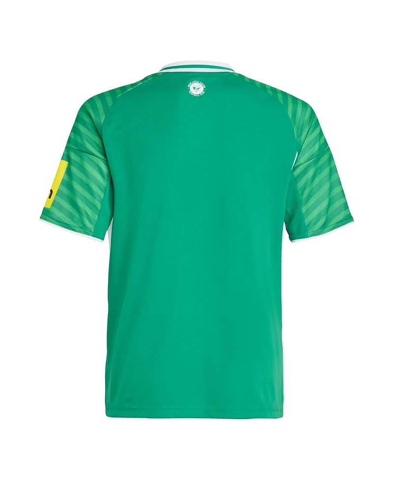 Adidas Big Boys and Girls Green Newcastle United 2025/26 Away Replica Jersey
